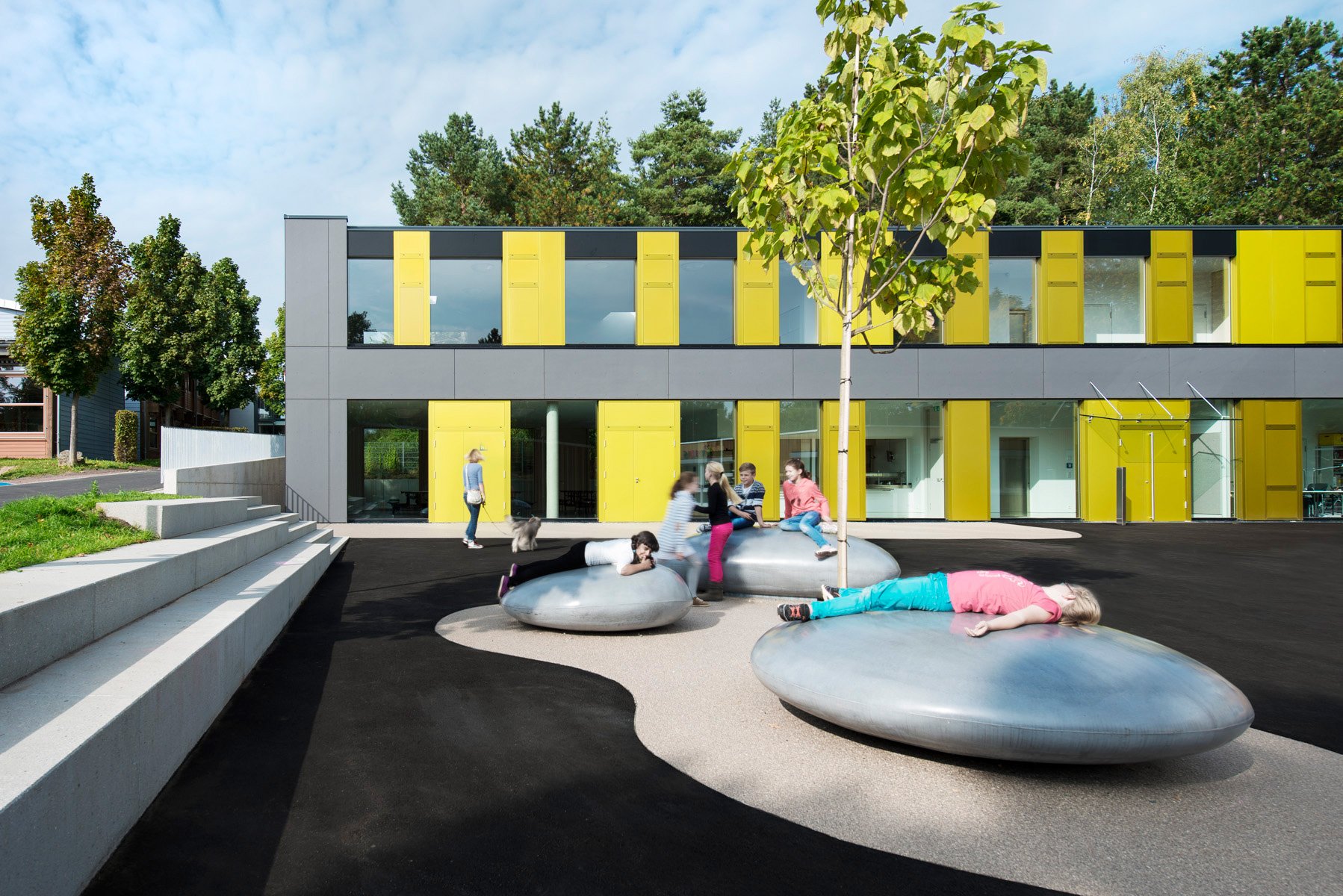 Современный детский сад архитектура